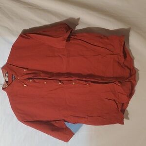 Red male natica button t shirt